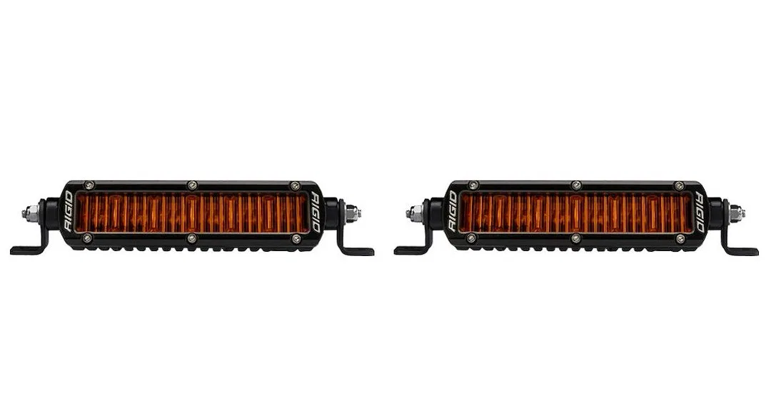 906705 – RIGID IND Light Bar, LED Bulb 6 Inch Length 6 Clear Bulbs 40 Watt/ Amp Draw 2.9 Amp Spot/ Drive Combo Beam 3...